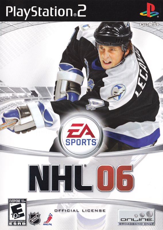 NHL 06 box art for Playstation 2